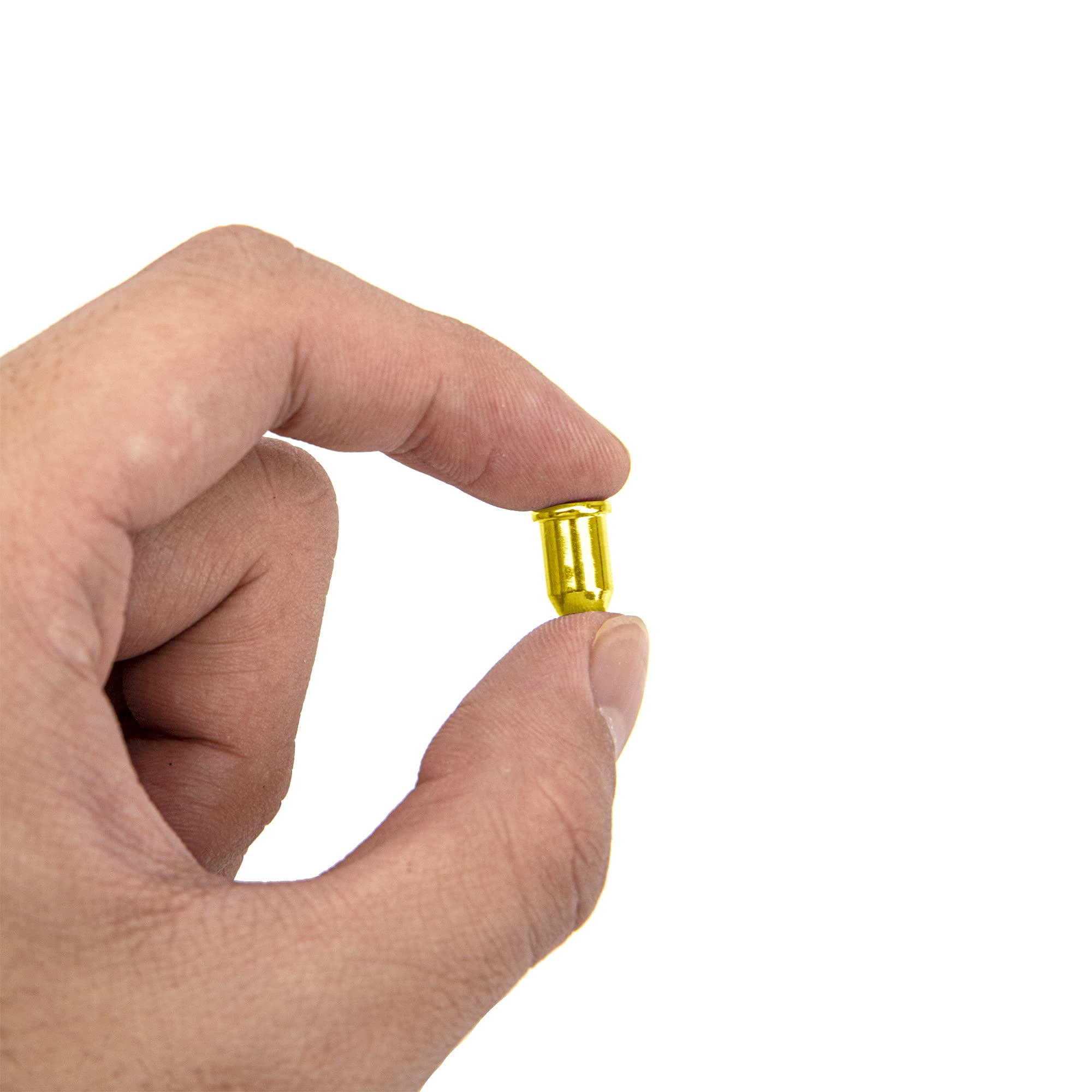 36Pcs Yootones Metal Guitar Ferrules Through-Body String Mounting Ferrules Compatible with Guitar Replacement (Gold)